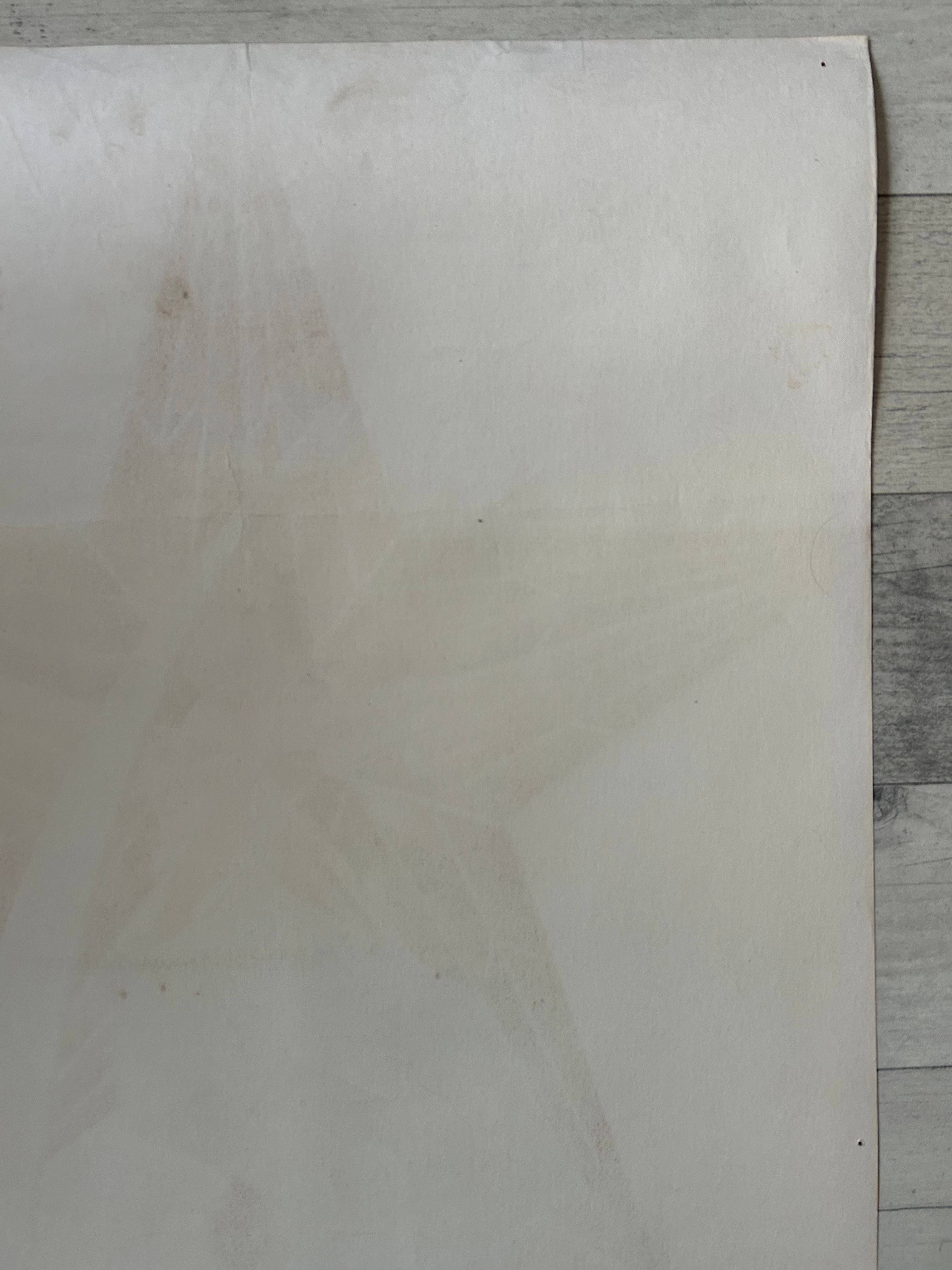 White sheet of paper