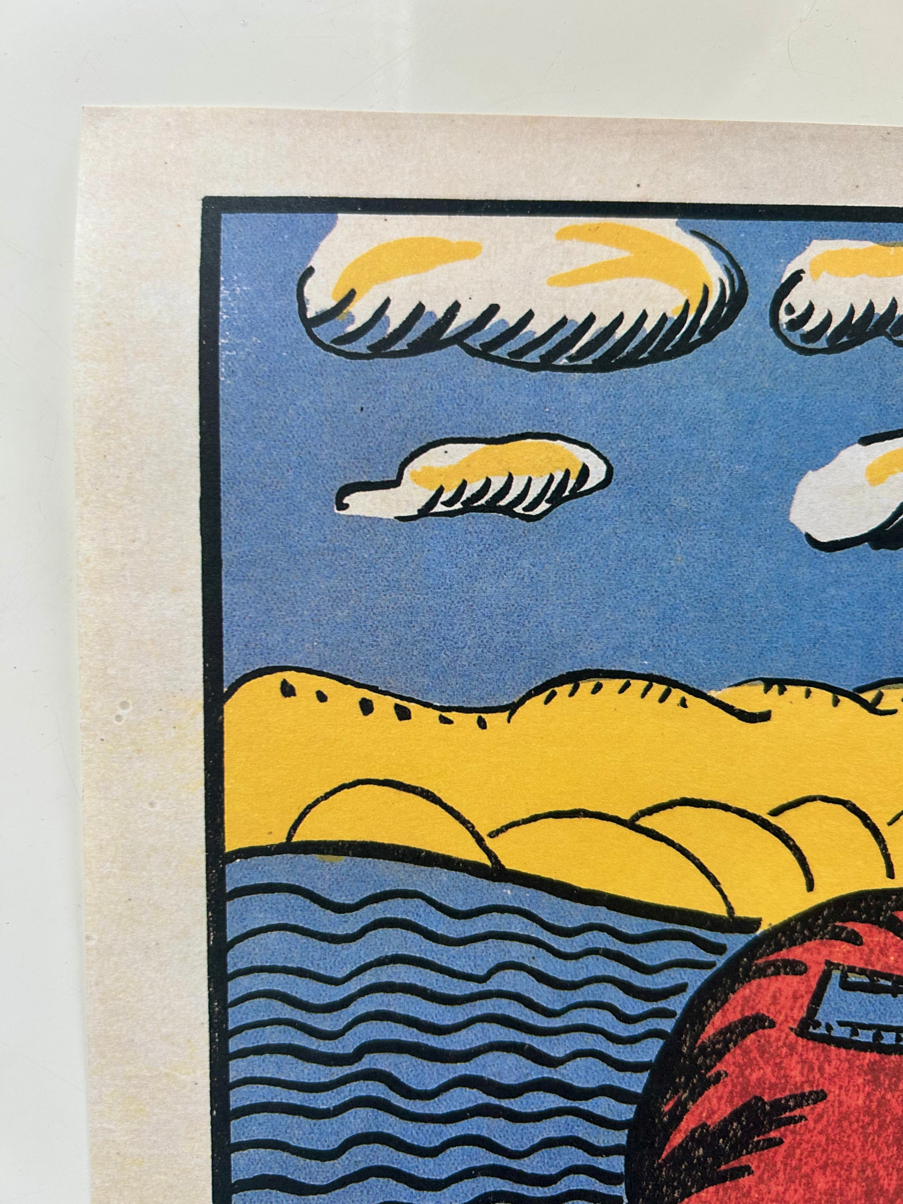 Artist Kazimir Malevich's – “Look, Look, Near the Vistula” (1914) – Museum-Authorised Facsimile – Palace Editions, 2004